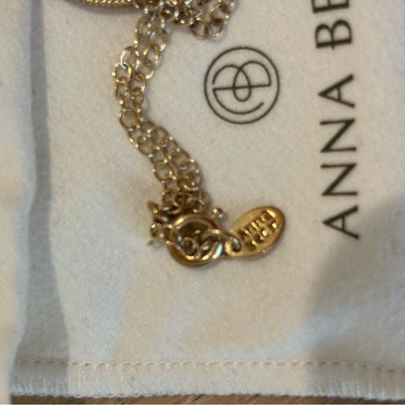 Anna Beck Gold Circle Pendant Necklace - Picture 3 of 7